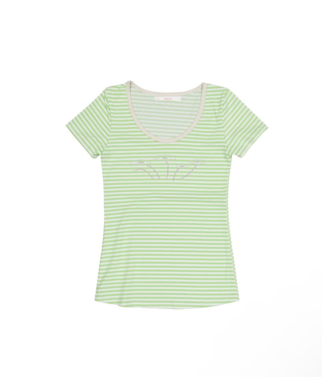 영마일웨어 daisy dust stripe t-shirt_green 상품이미지1