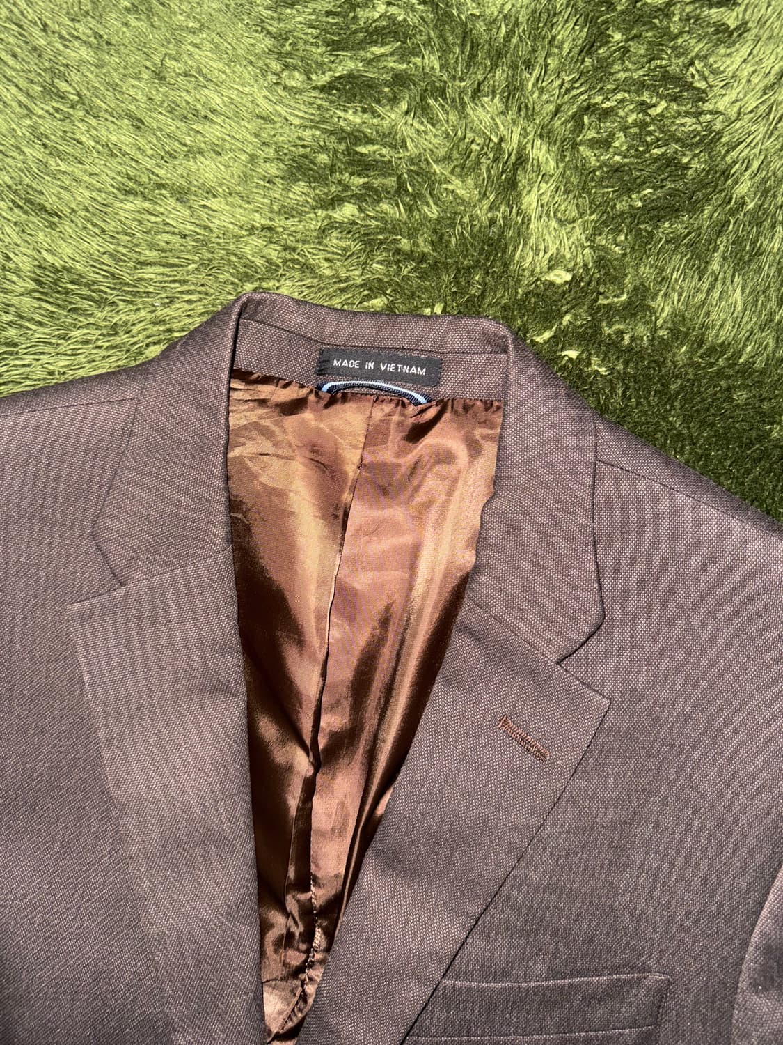 [40R] 타미힐피거 USA 투버튼 클래식핏 블레이저 자켓 브라운 상품이미지3