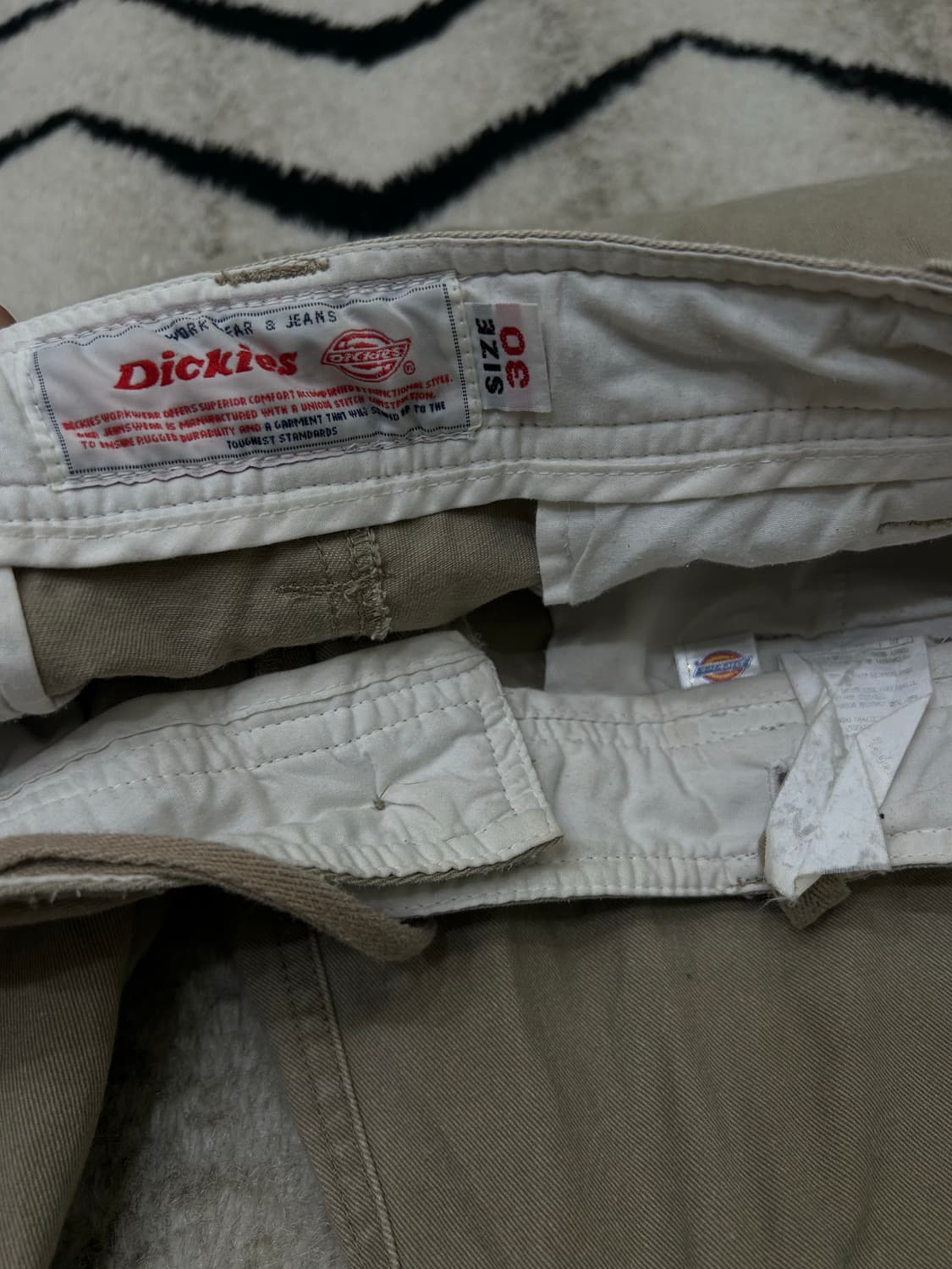 [30]디키즈 빈티지 카고 버뮤다 팬츠/베이지 상품이미지4