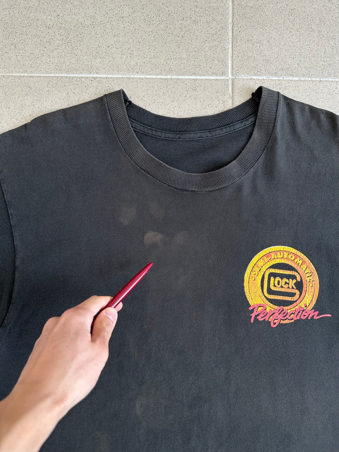 90s 빈티지 글록 티셔츠 XL GLOCK 상품이미지4