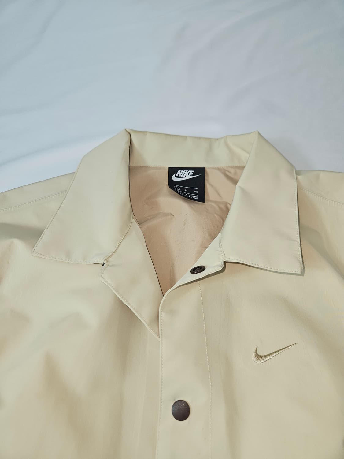 나이키 랩 NRG 옐로우 코치자켓 왁스 S 95 상품이미지2