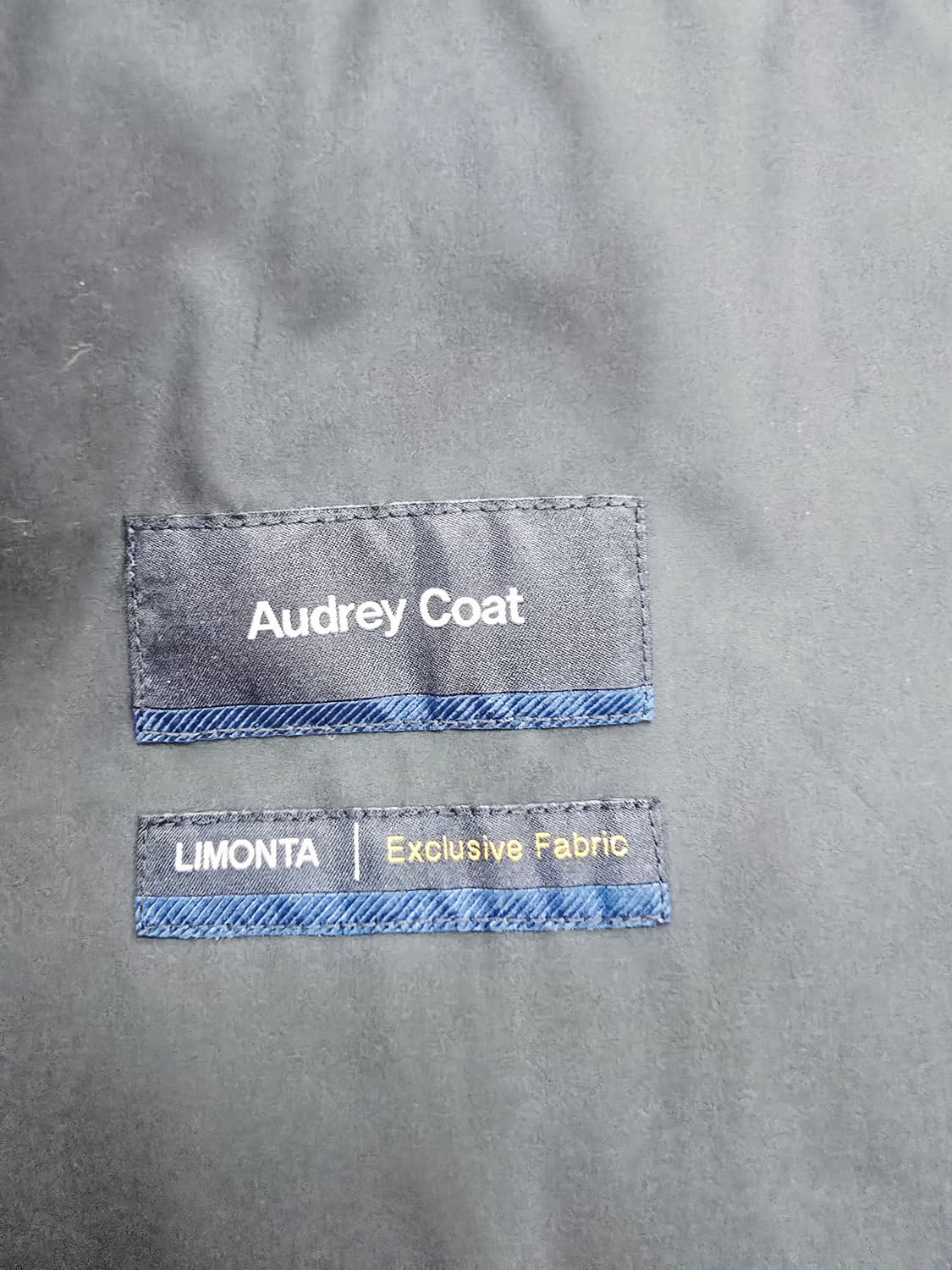 PESPOW 후드 벨트 롱 코트 네이비 상품이미지9