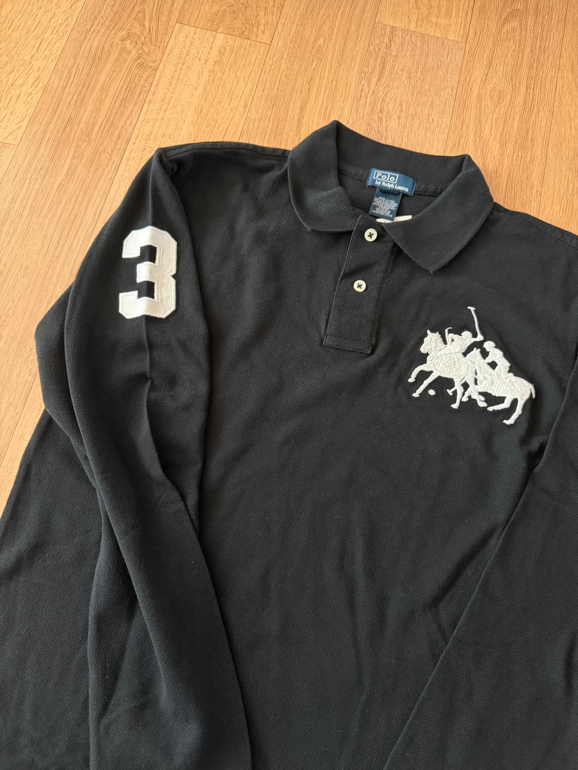 폴로 랄프로렌 보이즈 빅포니 긴팔 카라티 XL(18-20) 상품이미지3