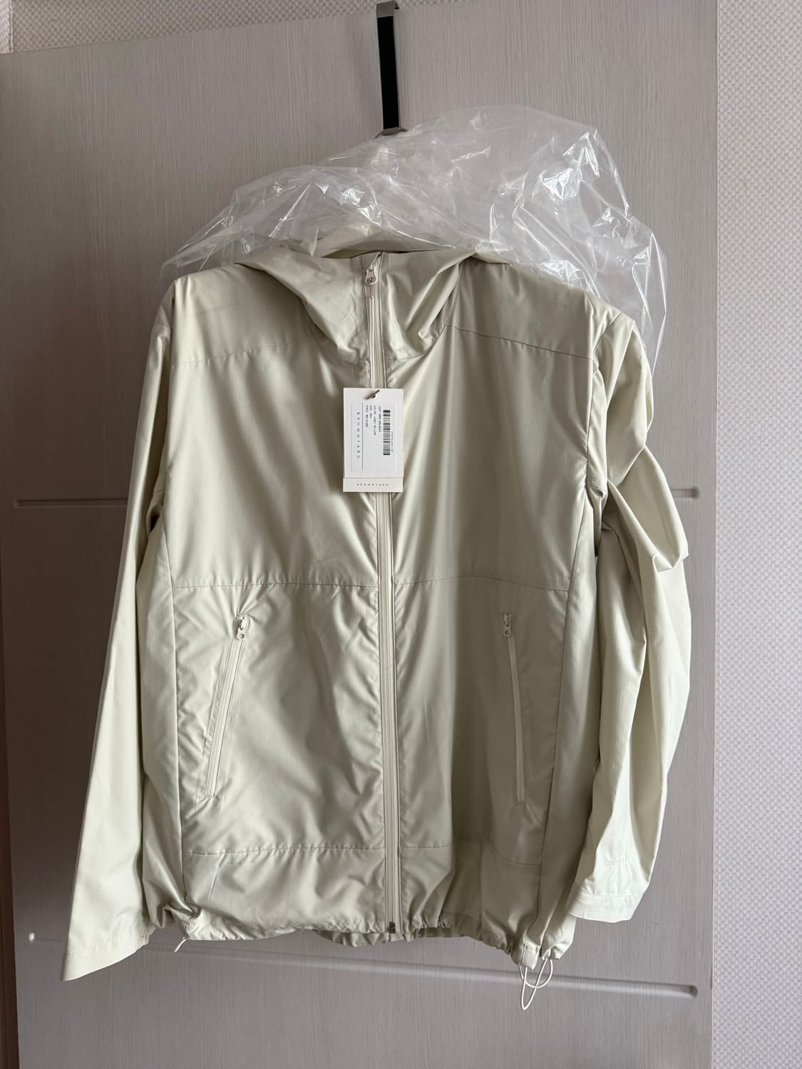 [4] 새제품 브라운야드 라이트 윈드브레이커 바람막이 자켓 상품이미지4