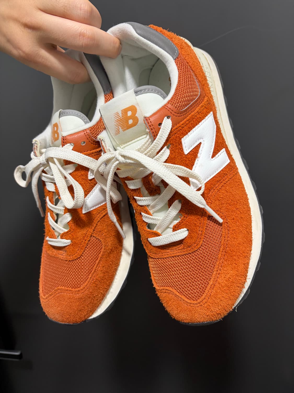 뉴발란스 574 오렌지색 헤리티지 260 (초S급) 상품이미지2