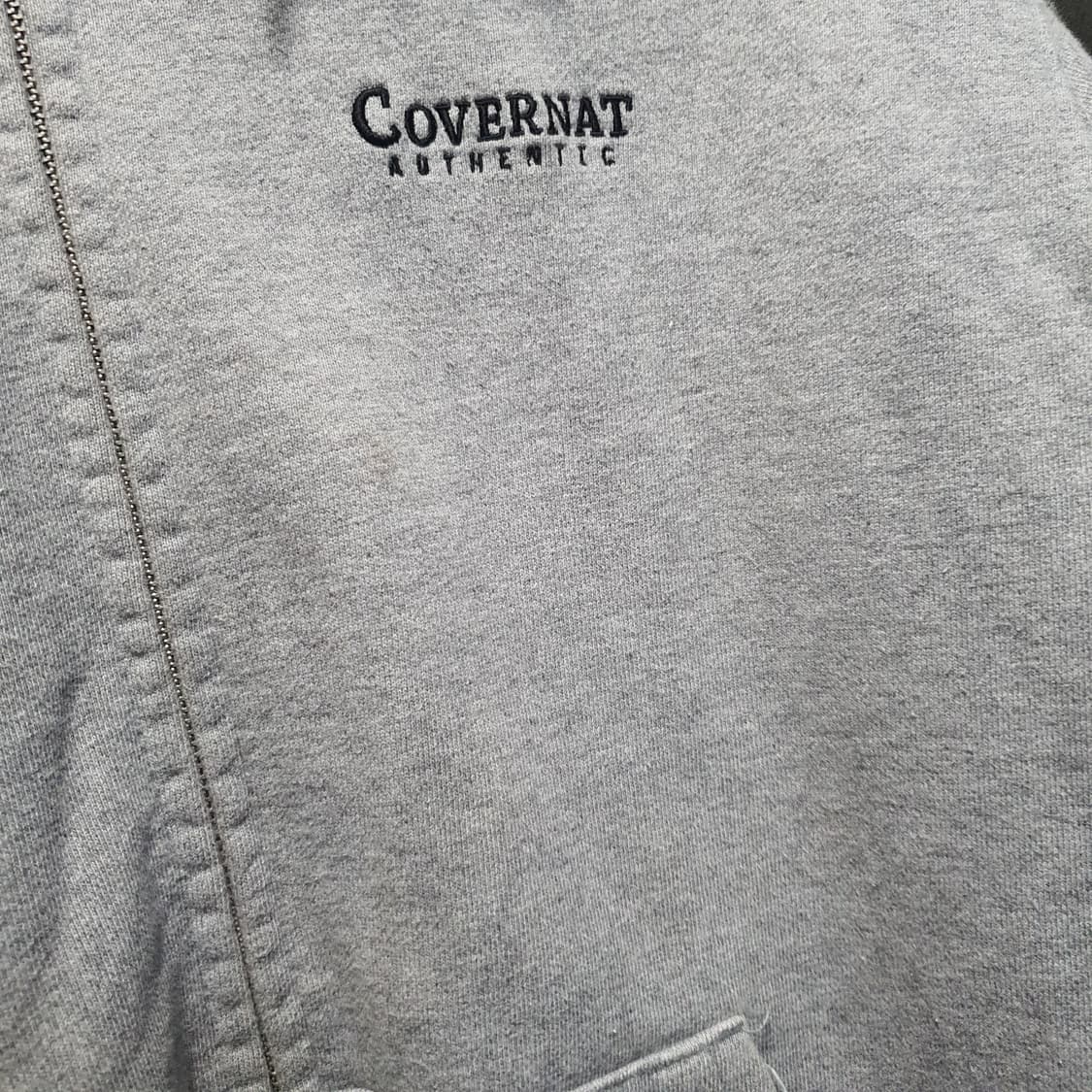커버낫 로고 그레이 후드집업  상품이미지7