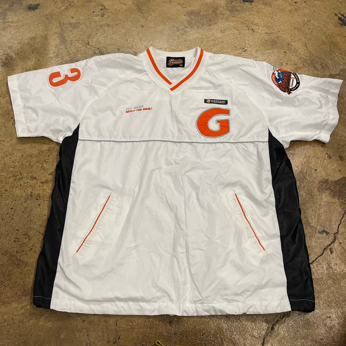 [ 100 ] 롯데자이언츠 바람막이 웜업 반팔 야구 유니폼 b17 상품이미지2