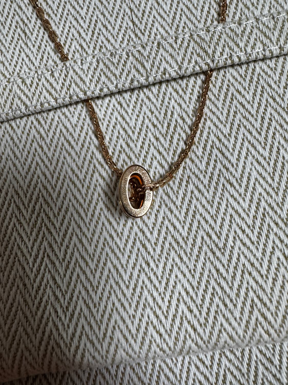 [마론글라세&로즈골드] 에르메스 미니 팝아슈 목걸이 상품이미지3