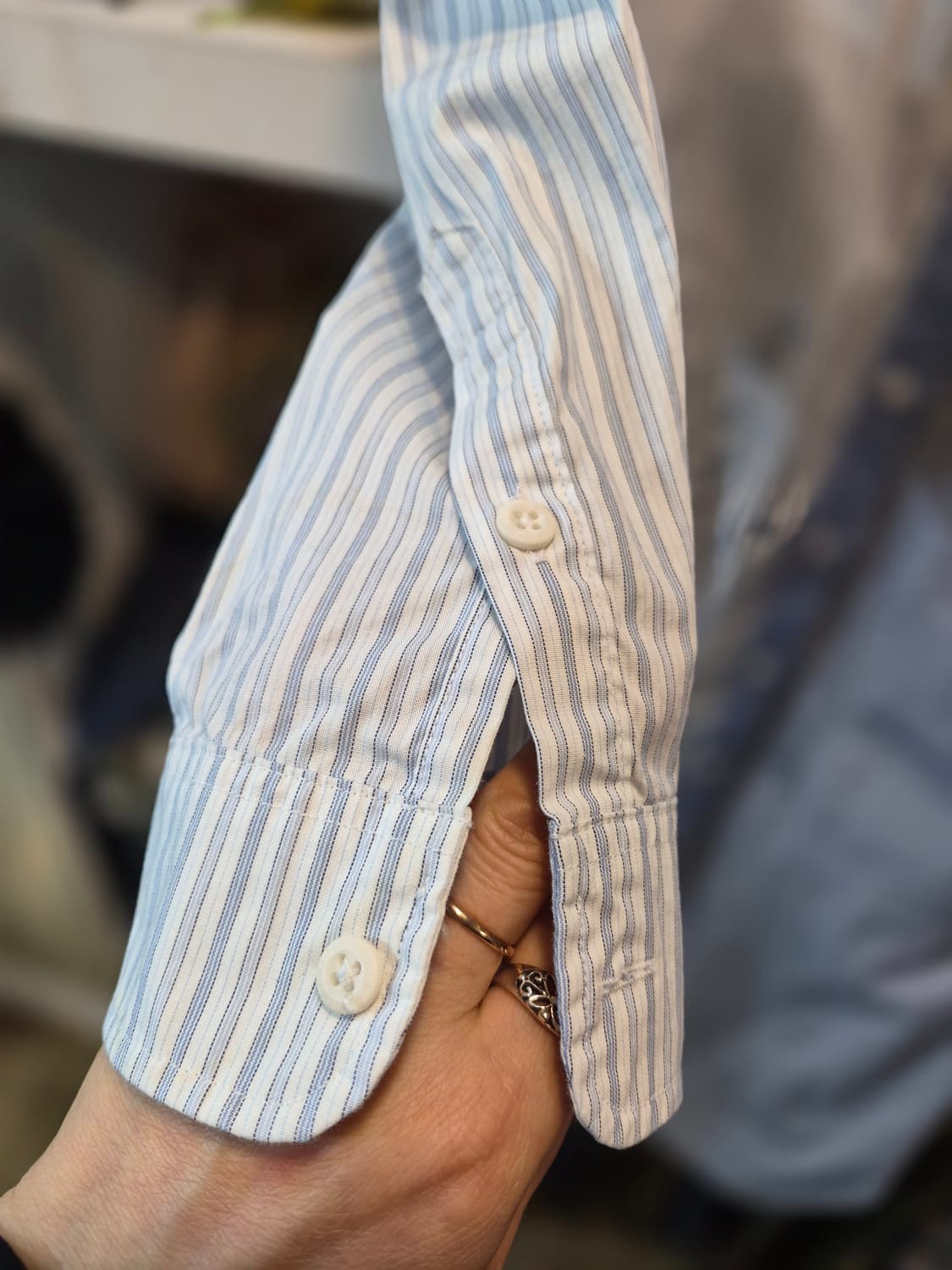 타미힐피거 스트라이프 셔츠 원피스 상품이미지5