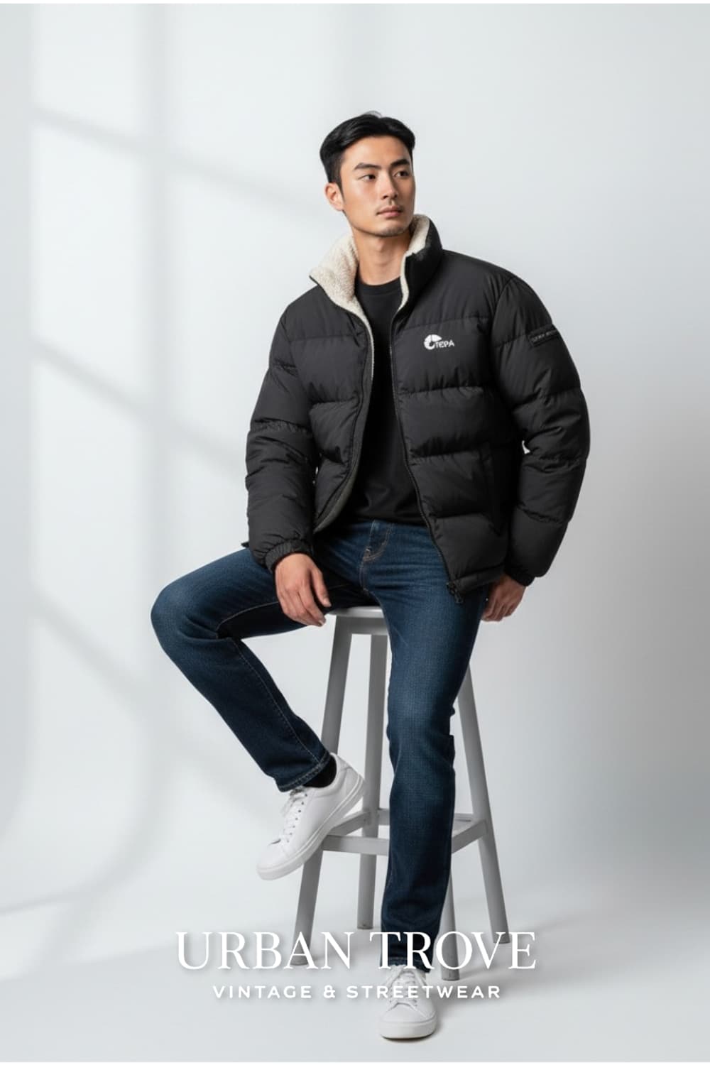 네파 리버시블 구스다운 남녀공용패딩 상품이미지3