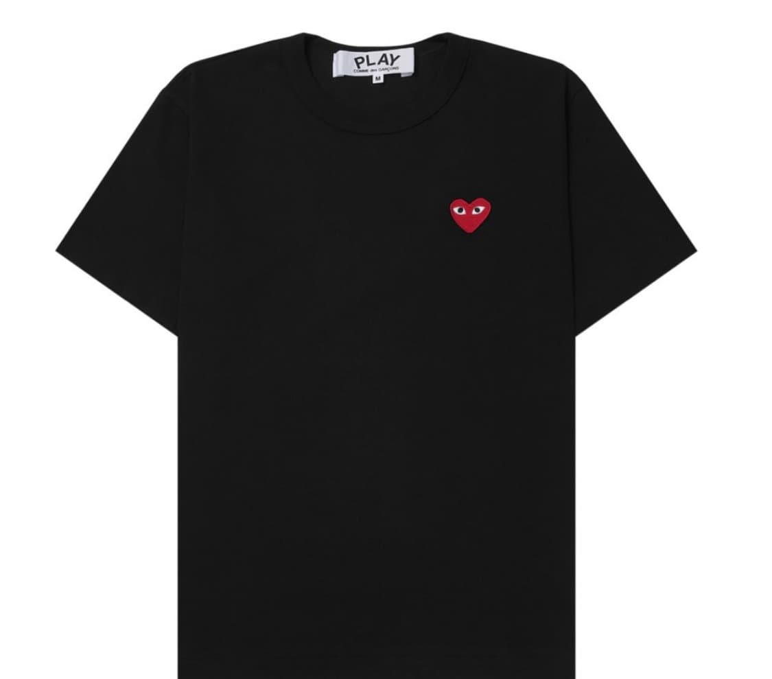 (마지막 가격 급처) 꼼데가르송 반팔티 women S 상품이미지1