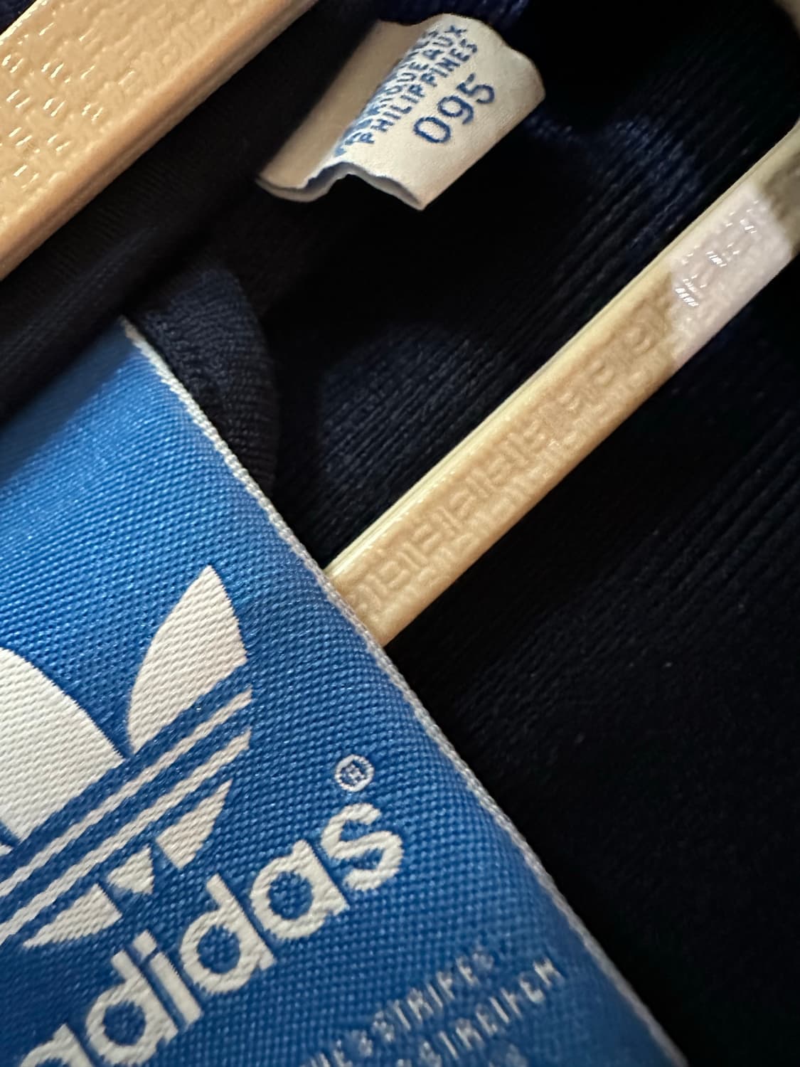 아디다스 져지 아디다스 파이어버드 트랙탑 불꽃죠지 아디다스 네이비 노랑 상품이미지5