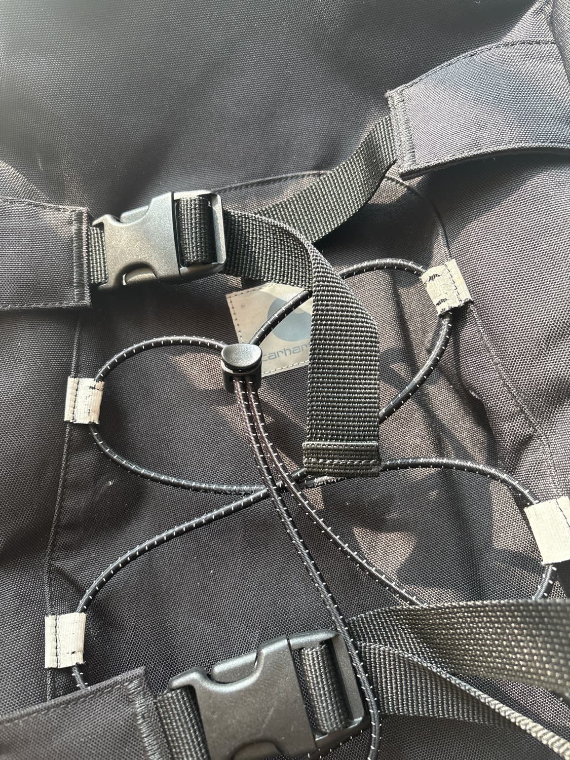 칼하트 리플렉티브 킥플립 백팩 블랙 상품이미지5