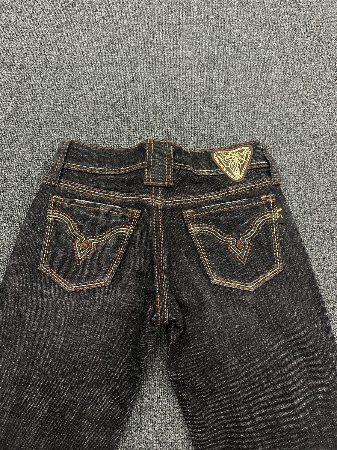 26) 재패니즈 빈티지 흑청 부츠컷 데님팬츠 상품이미지3