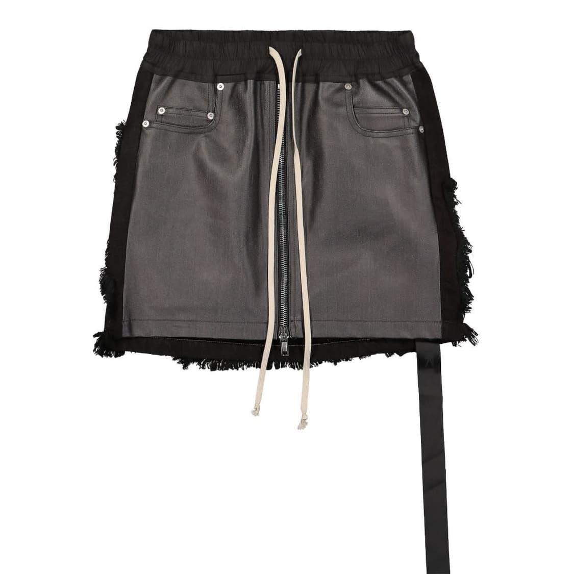 rick owens 릭오웬스 다크쉐도우 왁스 데님 스커트 뒷면 디스트 상품이미지1