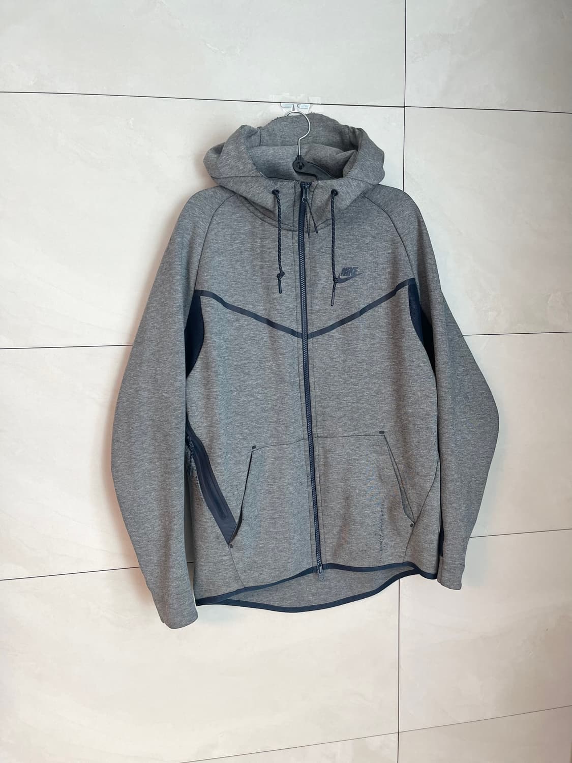 나이키 테크팩 후드집업 그레이/네이비 [L] 상품이미지2