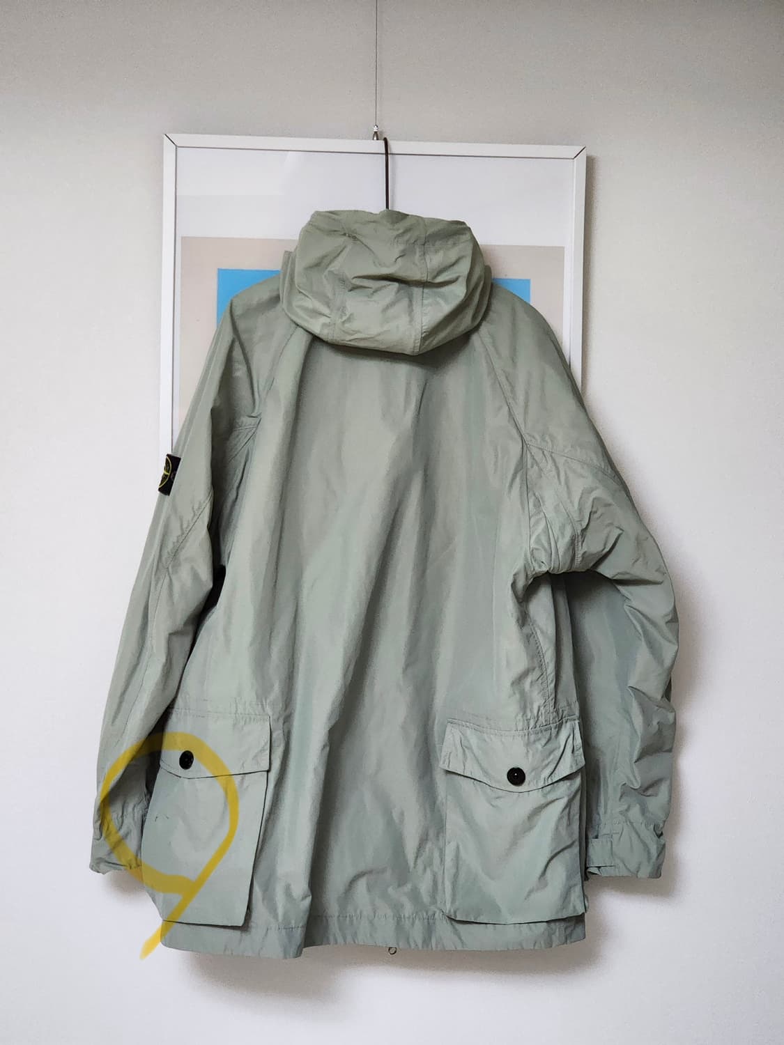 스톤아일랜드 마이크로랩스 바람막이 자켓 상품이미지2