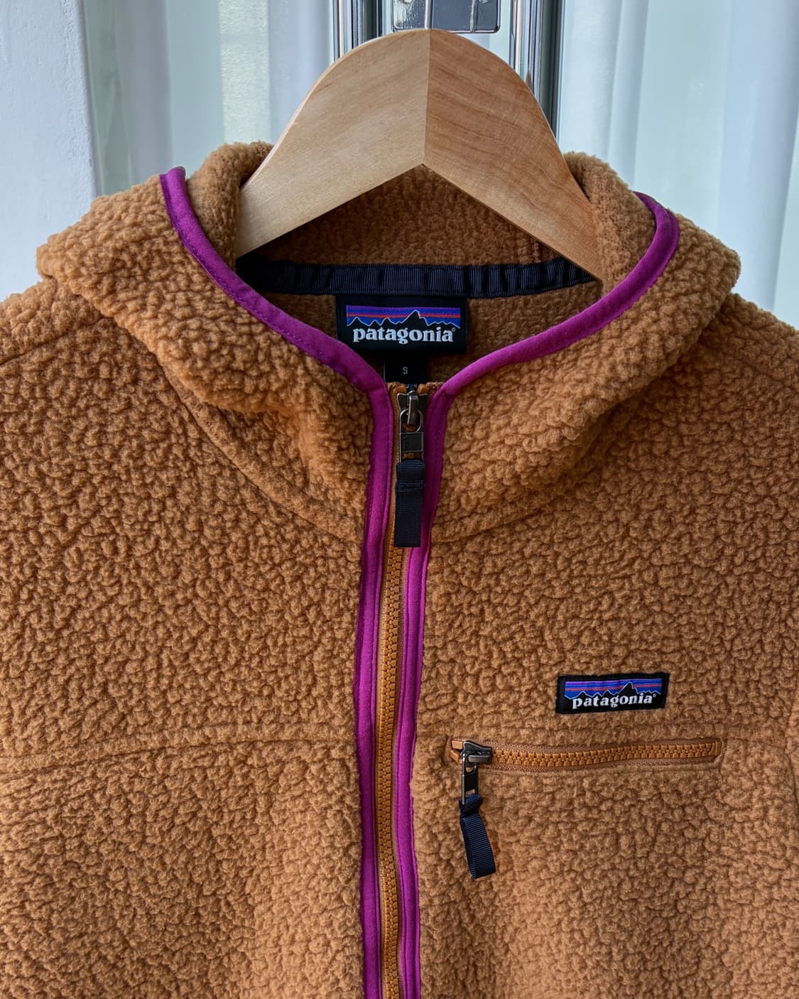 [S]파타고니아 우먼스 레트로 파일 플리스 후드 자켓 상품이미지5