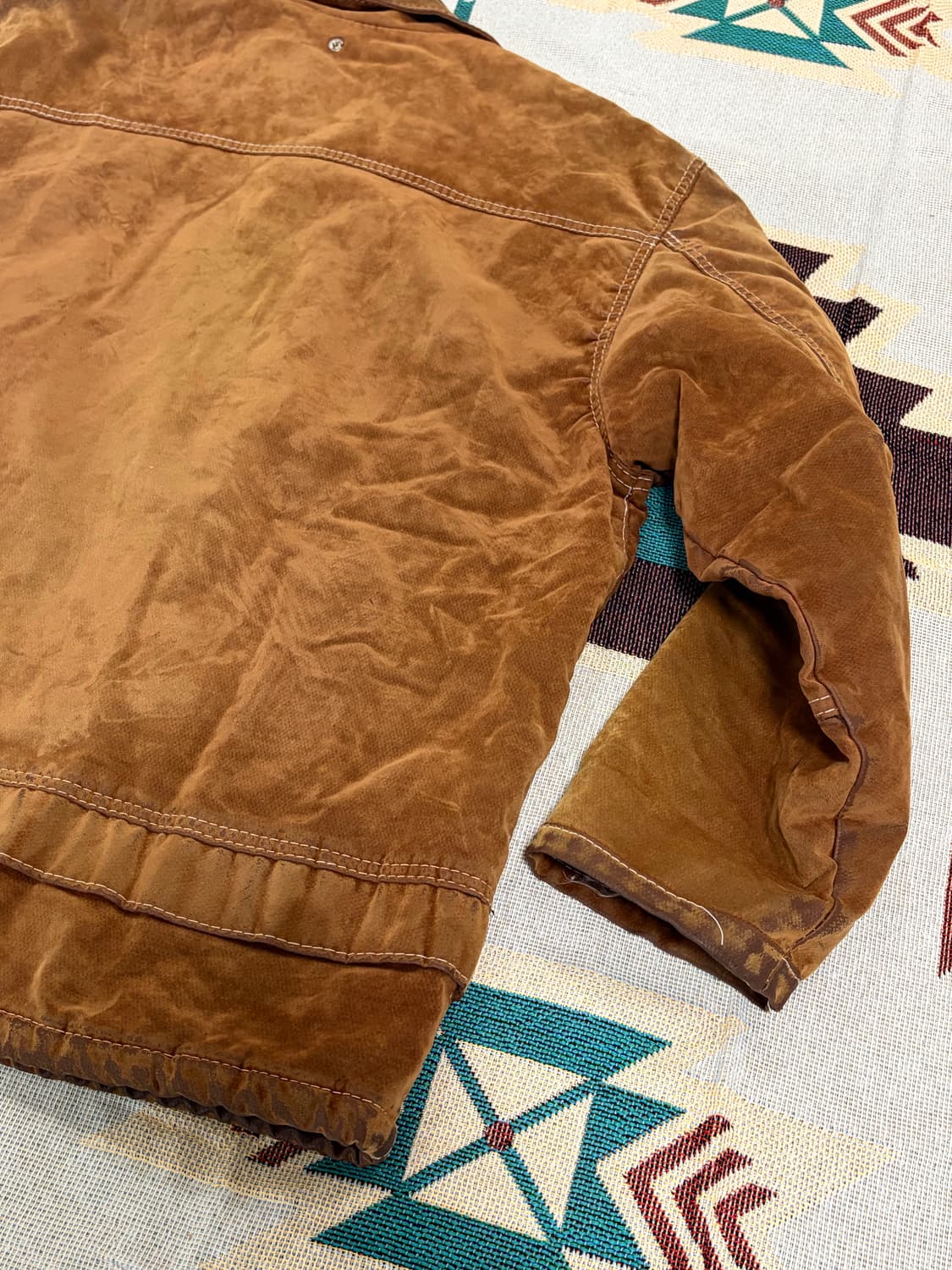 90s 스웨이드 파이어맨 자켓 / suede fireman jacket 상품이미지7