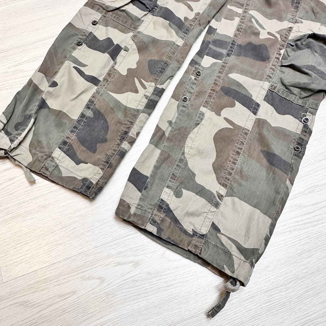 Y2k 카모플라쥬 밀리터리 카고팬츠 상품이미지5