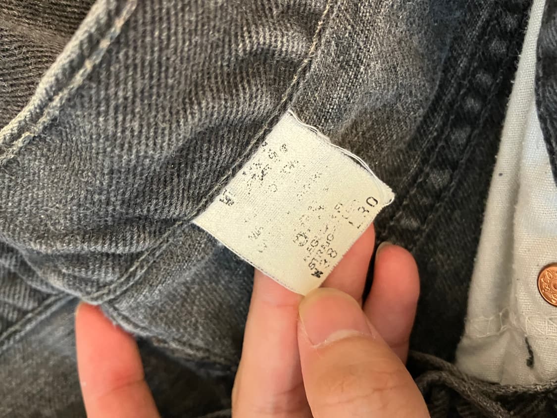 00s Levi’s black 505 상품이미지6