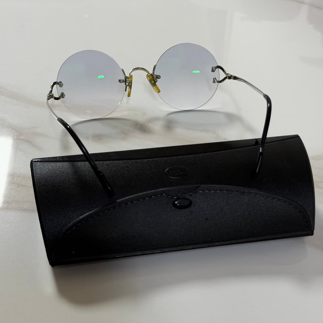 (OS) Cartier 까르띠에 C 데코 무테 선글라스 안경 상품이미지5