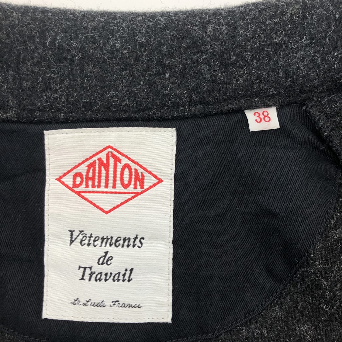 DANTON 단톤 싱글 울 자켓 38  상품이미지6