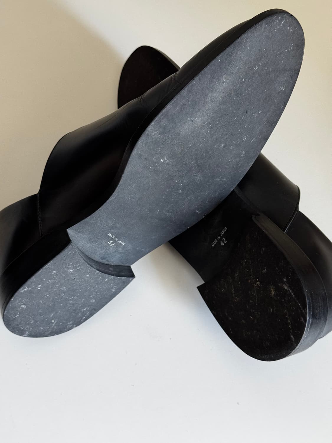 도쿄 이슈무 ISHMM ZIP SHOES 일본제 가죽 로퍼 구두 상품이미지3