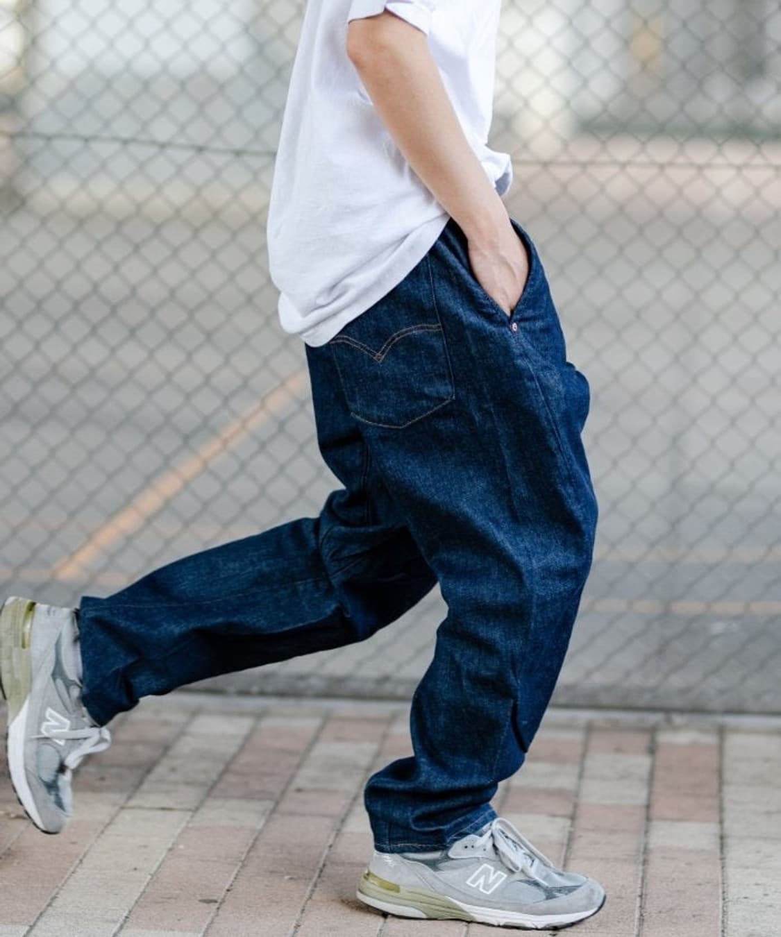 리바이스 엔지니어드진 LEJ570 베기 테이퍼드 데님 팬츠 상품이미지10