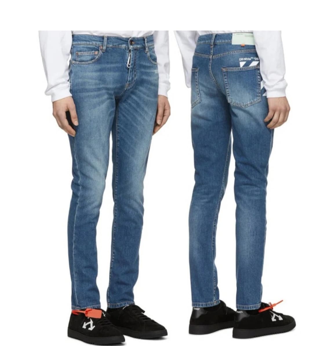 Off -White오프화이트 슬림진중청팬츠

 상품이미지8