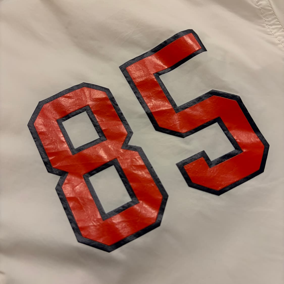 [2XL] 타미힐피거 화이트 빅로고 후드 바람막이 점퍼 B751 상품이미지4