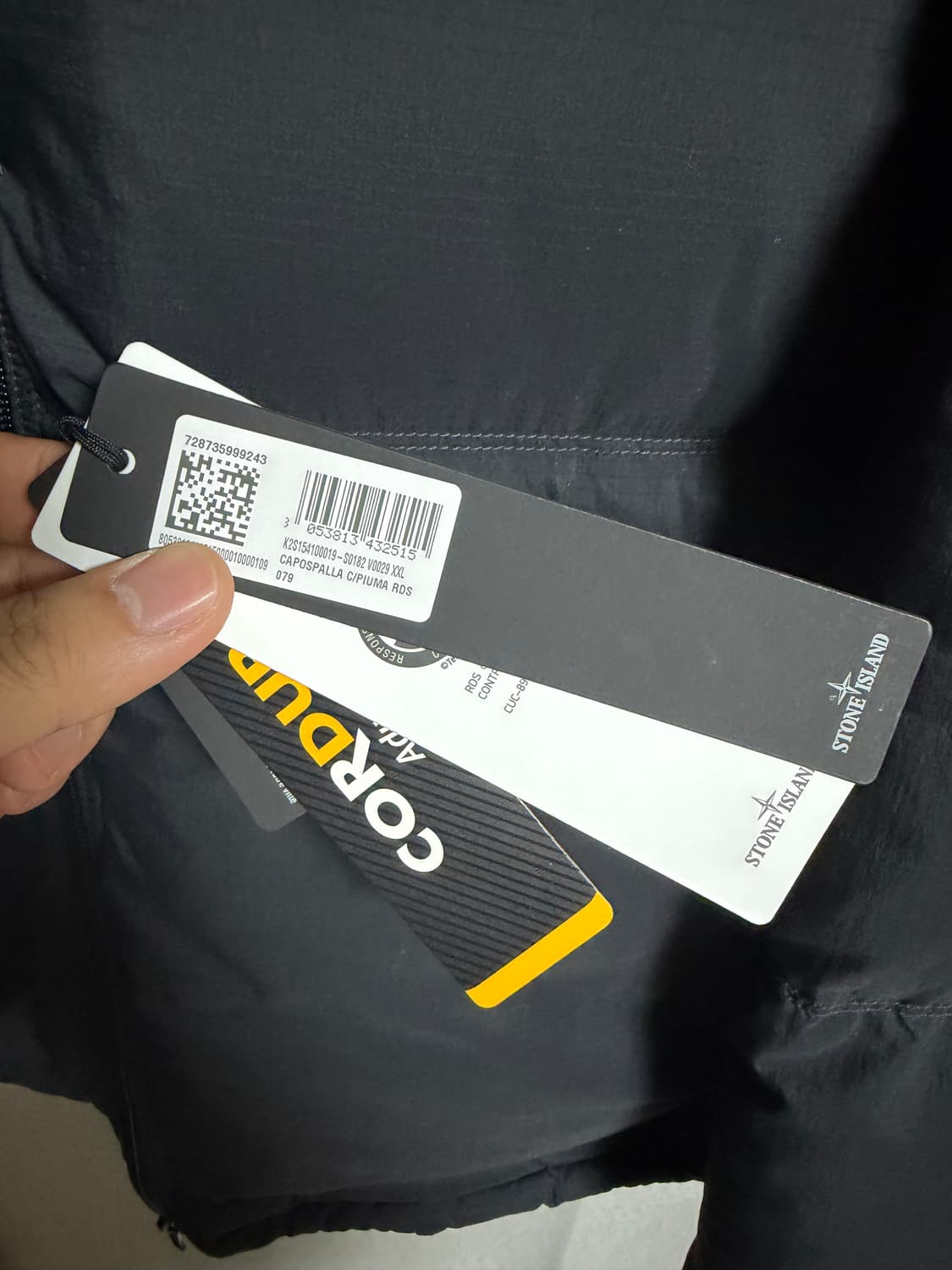 스톤아일랜드 매트 립스탑 패딩 판매합니다 상품이미지4