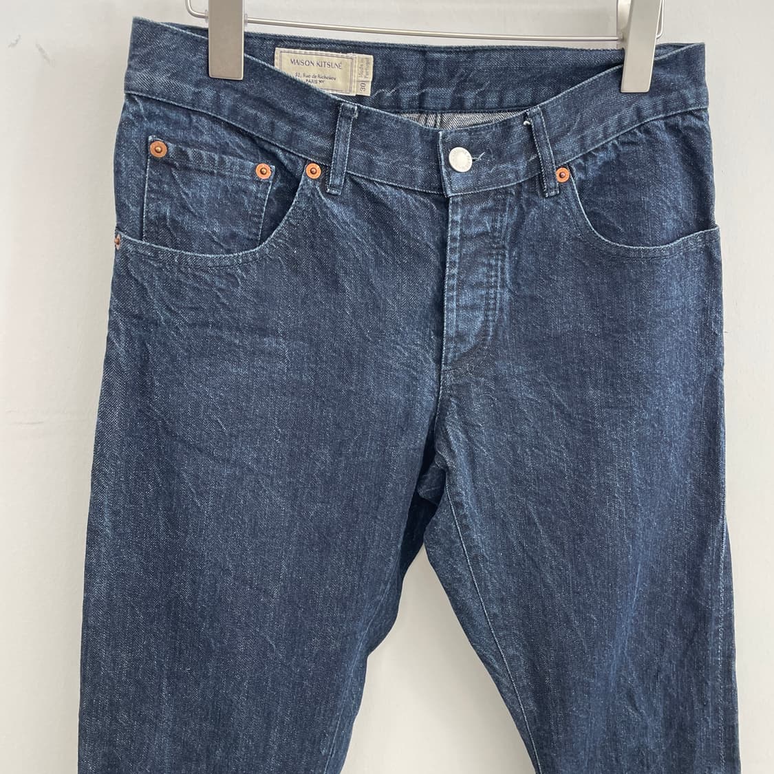 U 메종키츠네 다크 데님 팬츠 상품이미지3