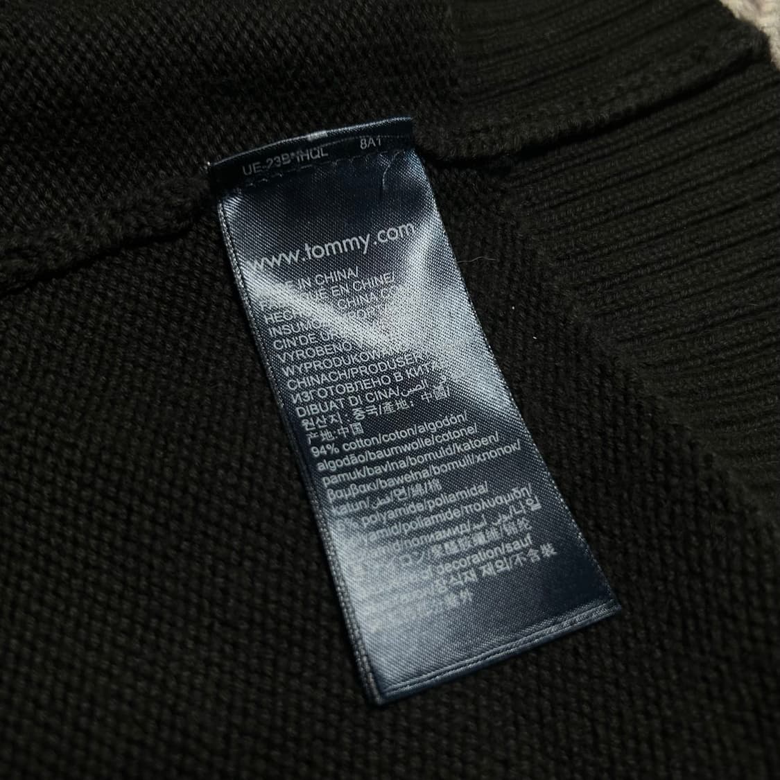 [M] Tommy 타미힐피거 헤비 집업 니트 상품이미지5