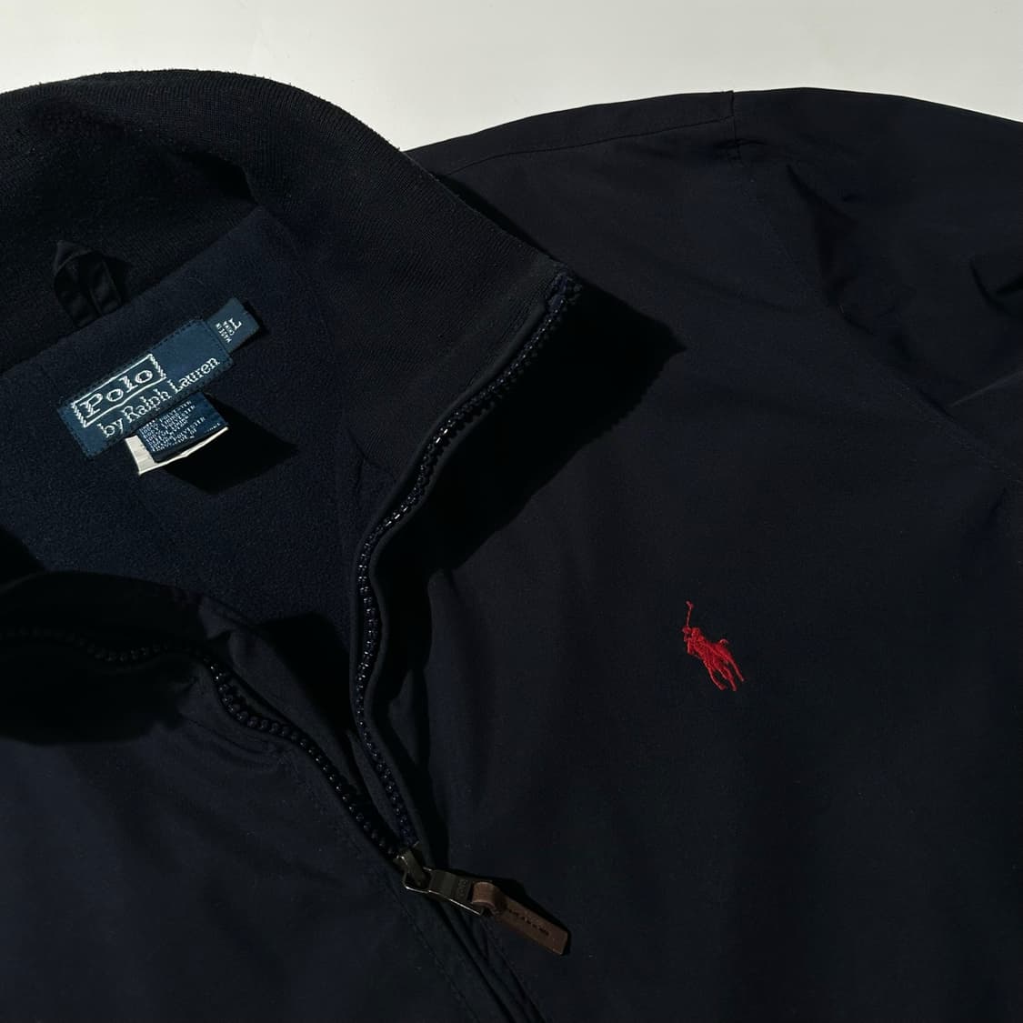 폴로 랄프로렌 폴리쉘 페리 블루종 자켓 네이비 상품이미지6