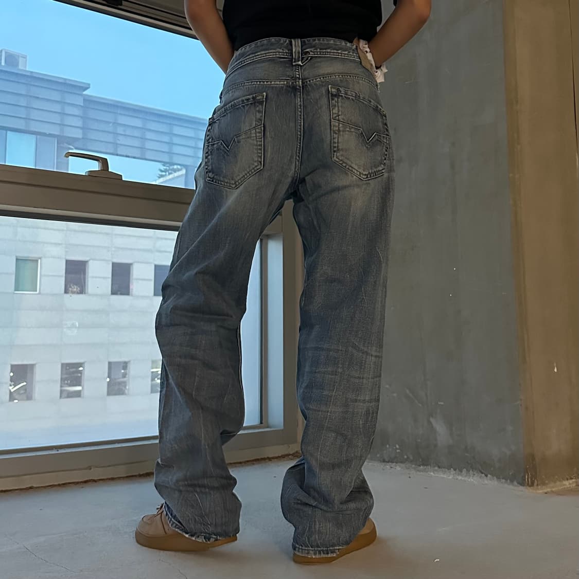 Diesel larkee fourbuckle pants 상품이미지2
