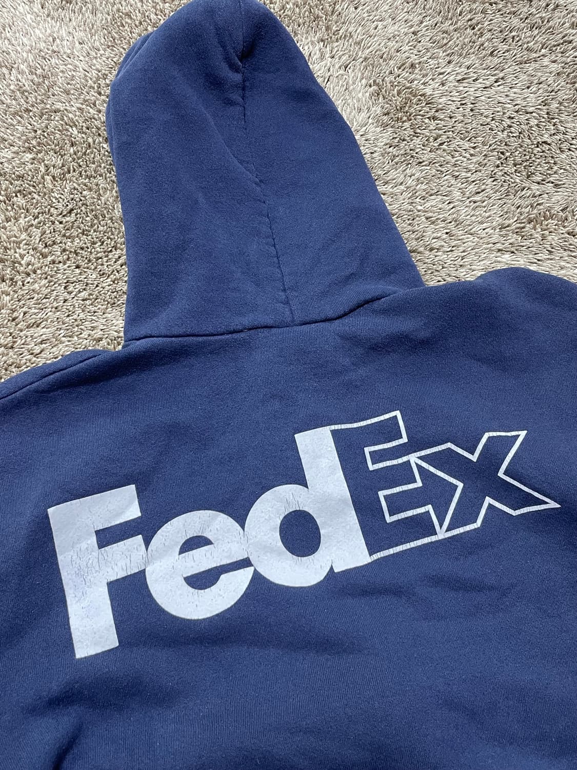 90s vintage fedex hoodie zip빈티지 페덱스 후드집업 상품이미지4