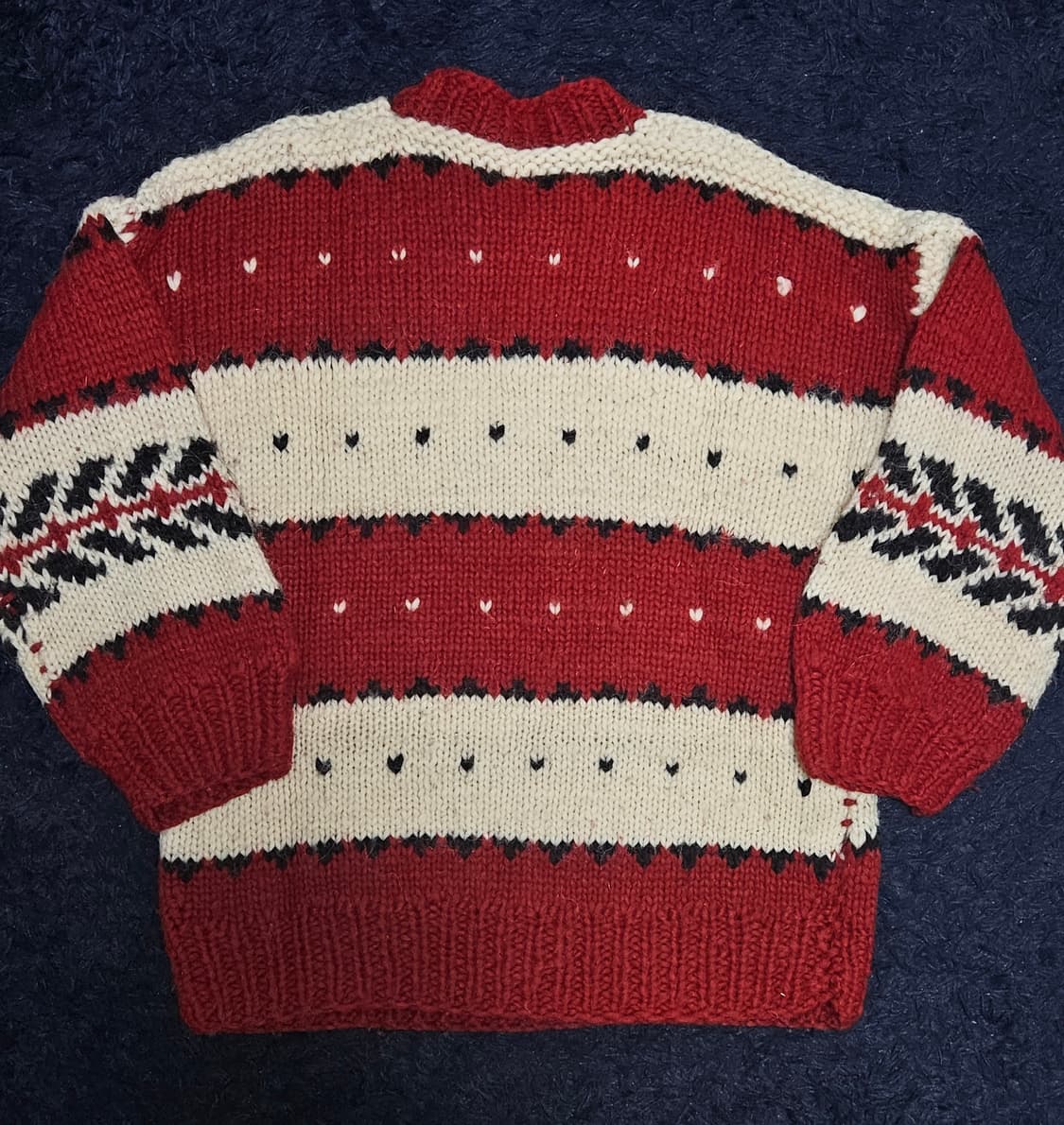 헨드메이드 노르딕 울 니트 상품이미지2