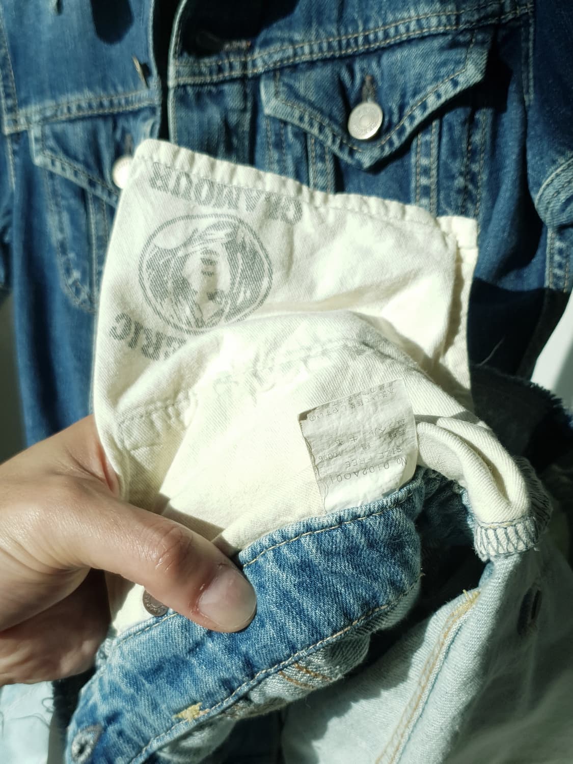 90s Hysteric Glamour Denim Onepiece 상품이미지10