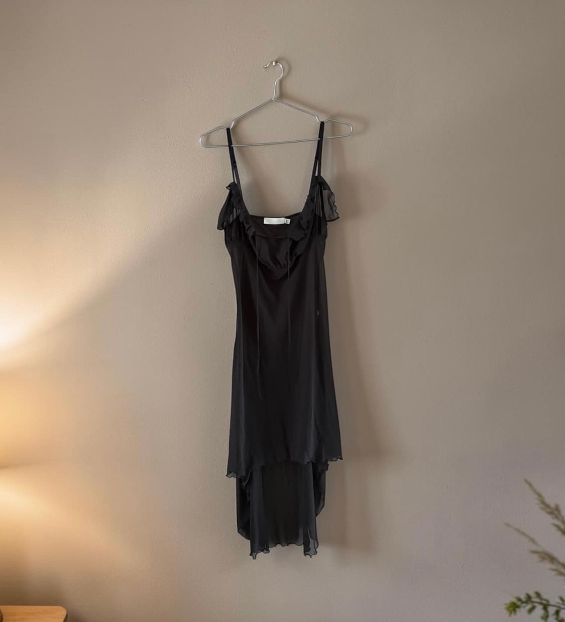 로우클래식 SHEER LAYERED DRESS - 블랙 상품이미지4