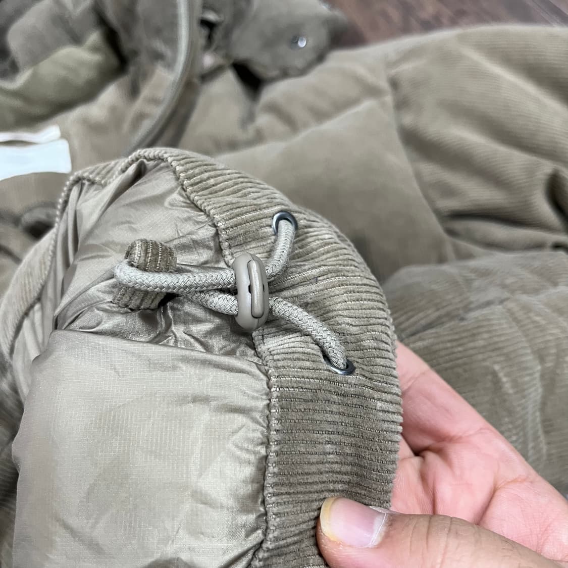 [BEAKER] 비이커 코듀로이 다운 패딩 상품이미지4