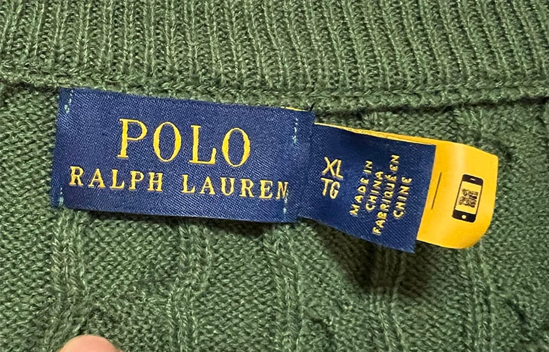 POLO 폴로 남자 케이블니트 추동 XL 105 상품이미지3