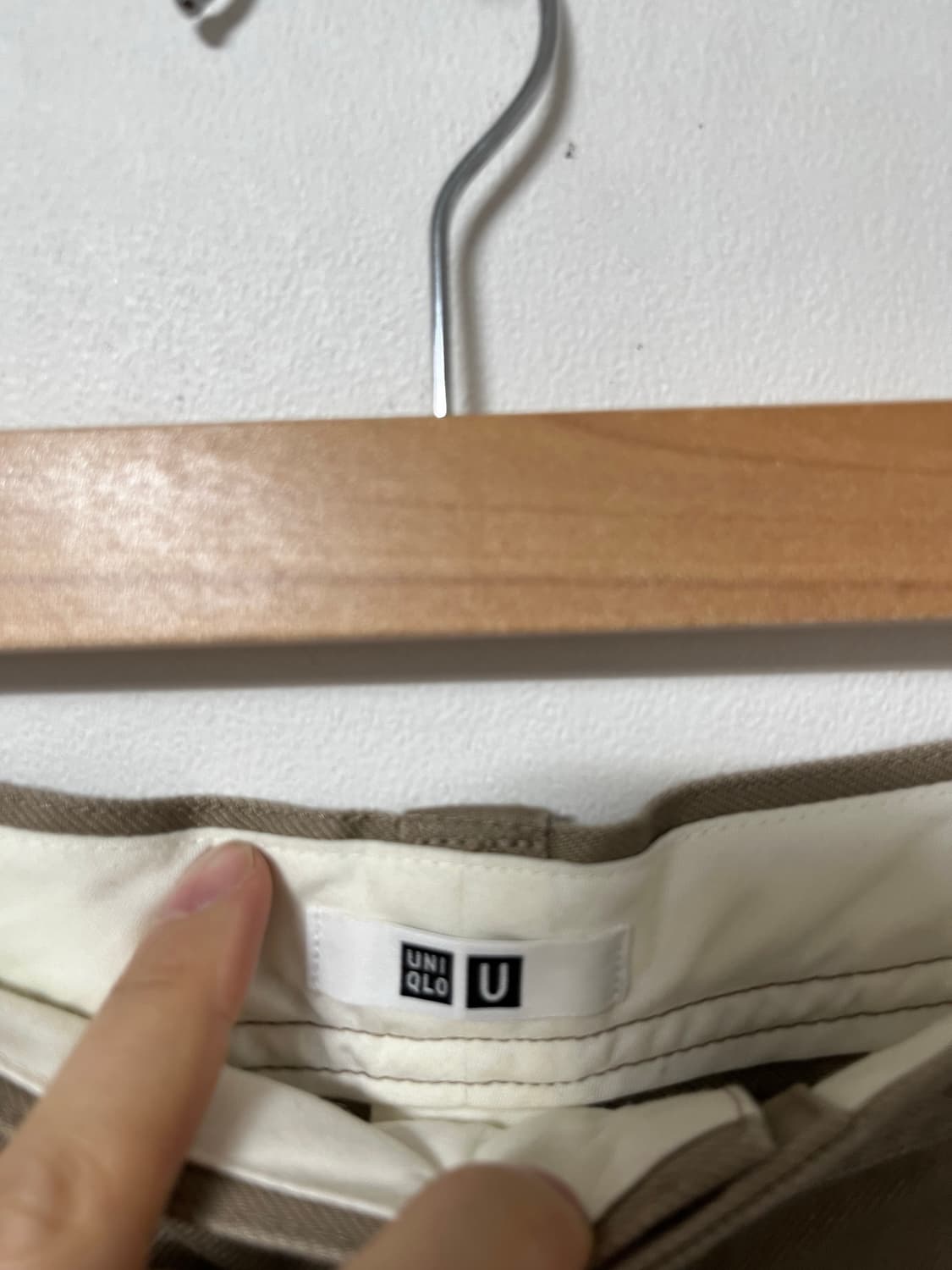 34 유니클로U 와이드팬츠 정품 상품이미지4