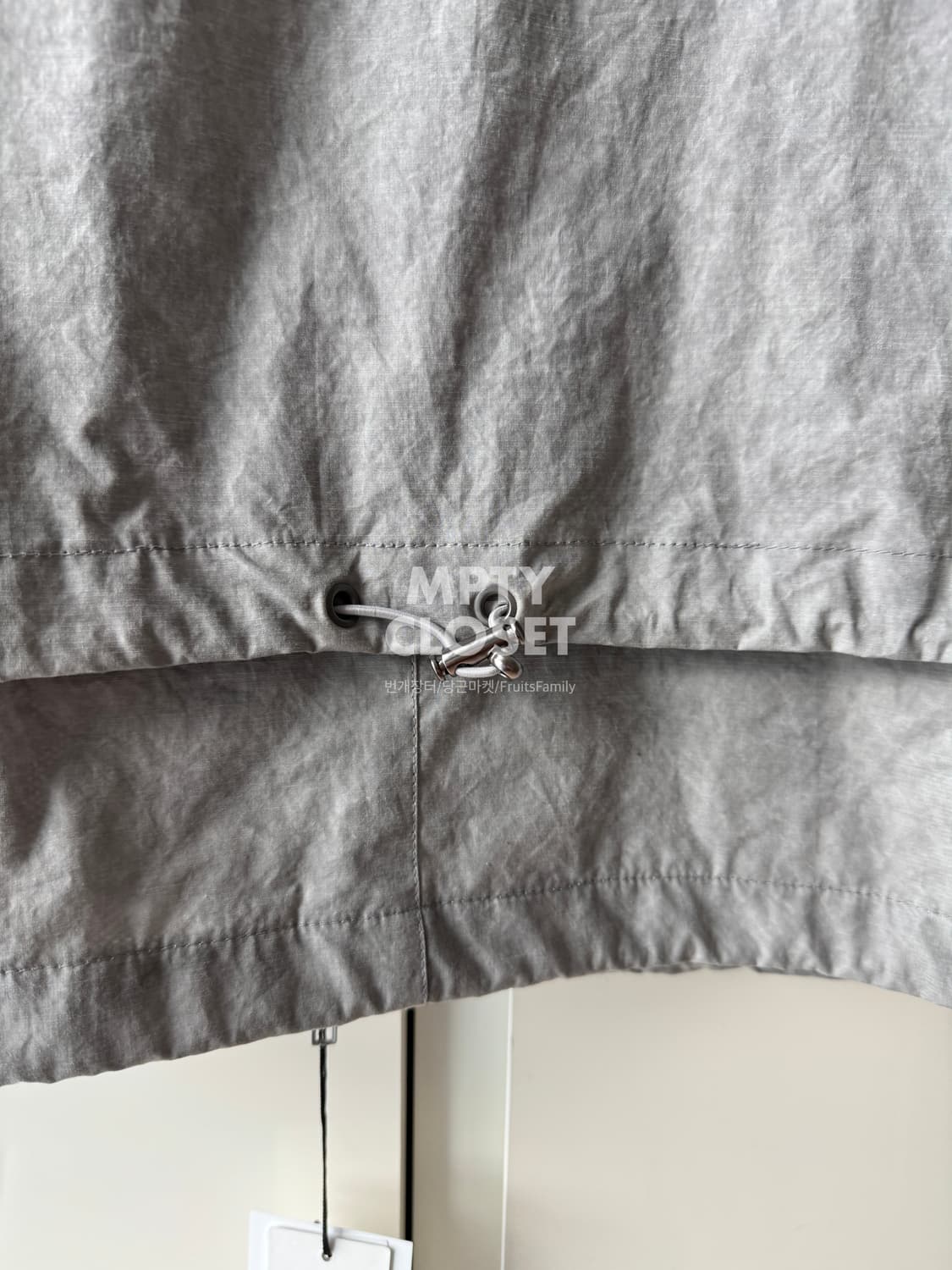 [100] 커스텀멜로우 25ss 하이넥 베스트 그레이 상품이미지4