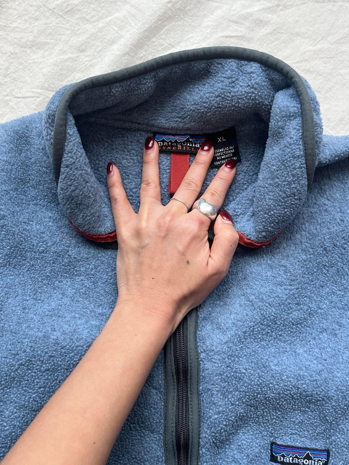 Patagonia 파타고니아 90s 신칠라 마수피얼 하프집업 상품이미지4