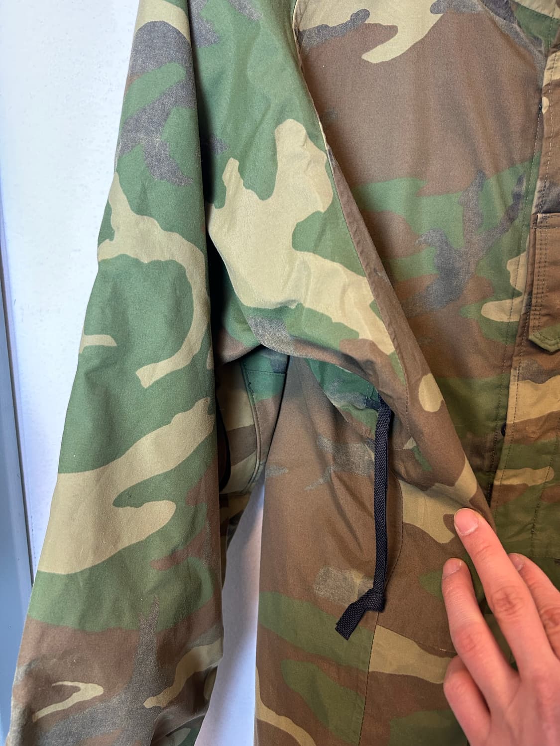 O083 미군 ECWCS GEN1 우드랜드 카모 파카 상품이미지2