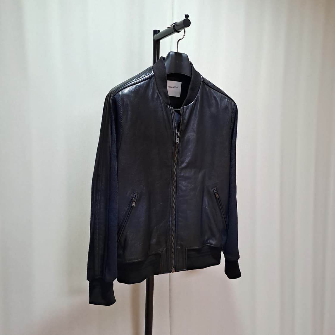 (택포) 커스텀멜로우 레더 믹스 블루종 100 B275 상품이미지3