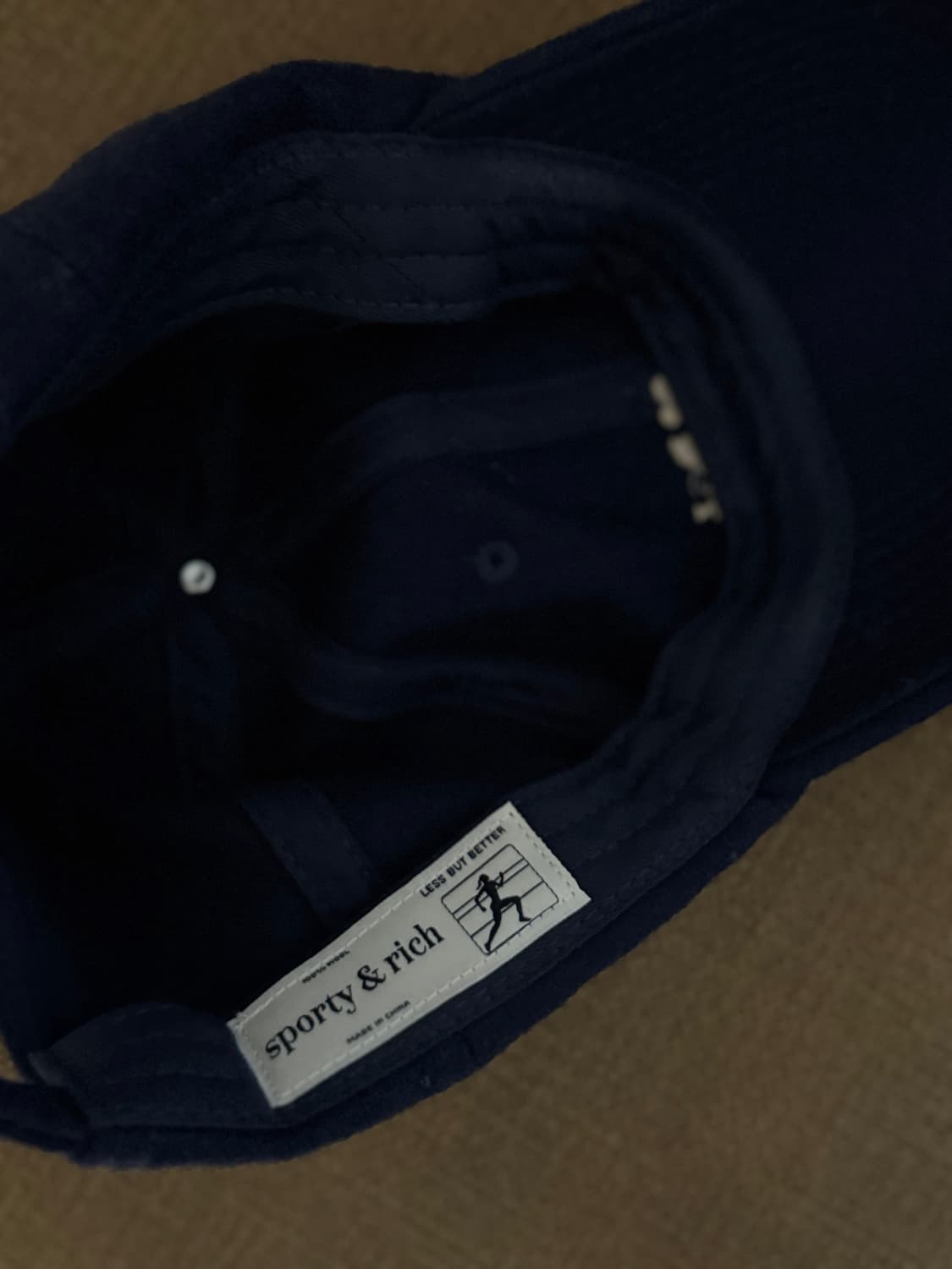 <새상품🖤> Sporty & Rich 스포티앤리치 울 볼캡 (남녀공용) 상품이미지8