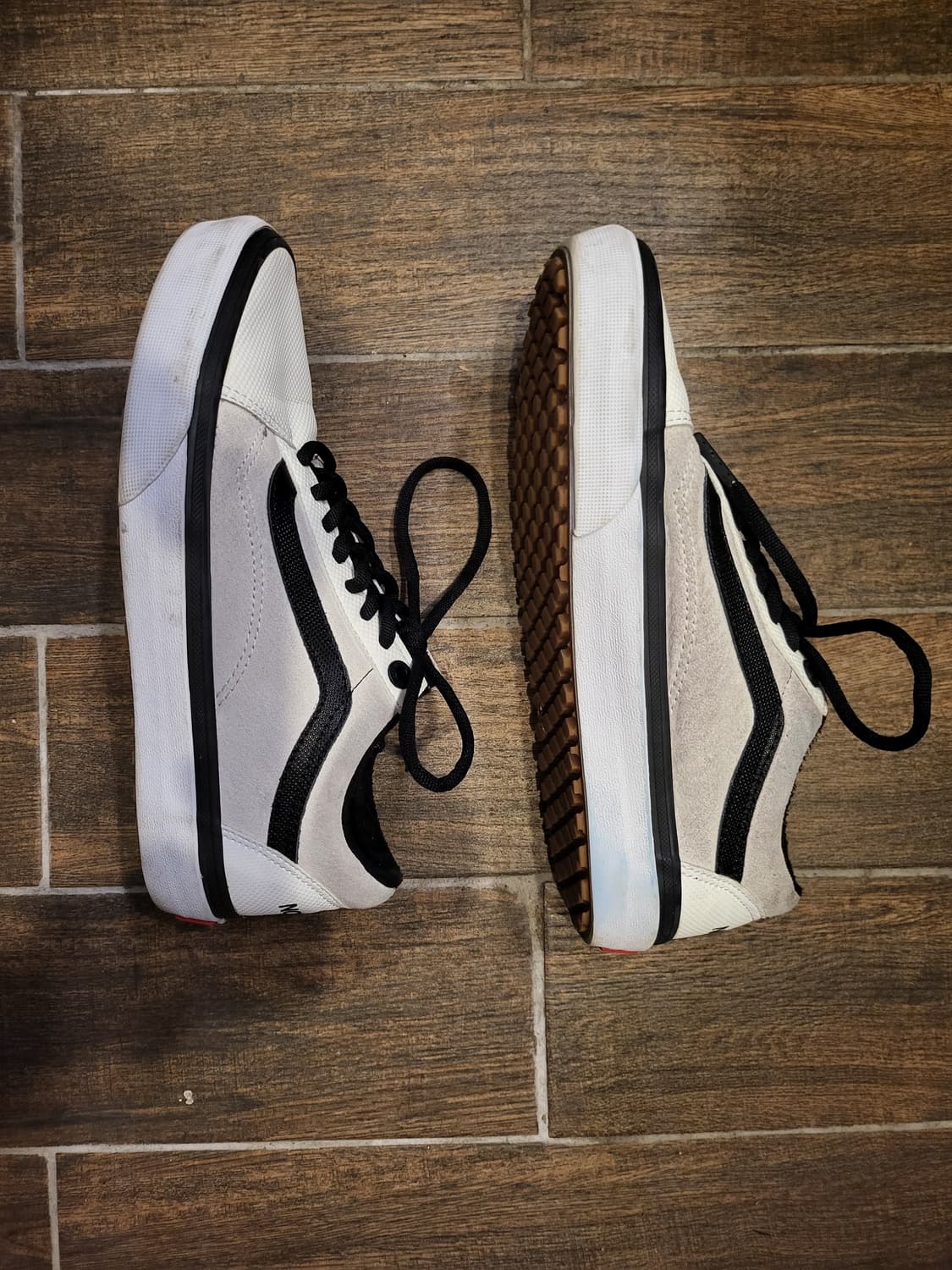 Vans 올드스쿨 스니커즈 화이트/그레이 상품이미지1