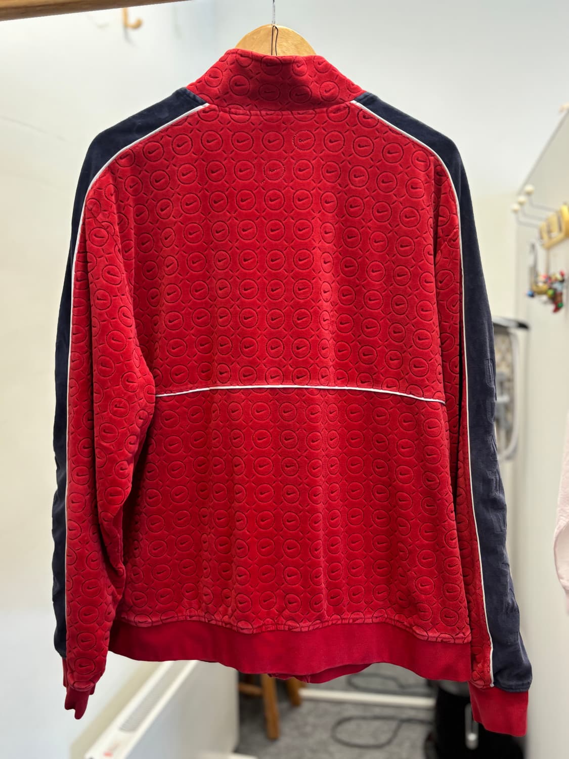 Supreme x nike velour track jacket 상품이미지4